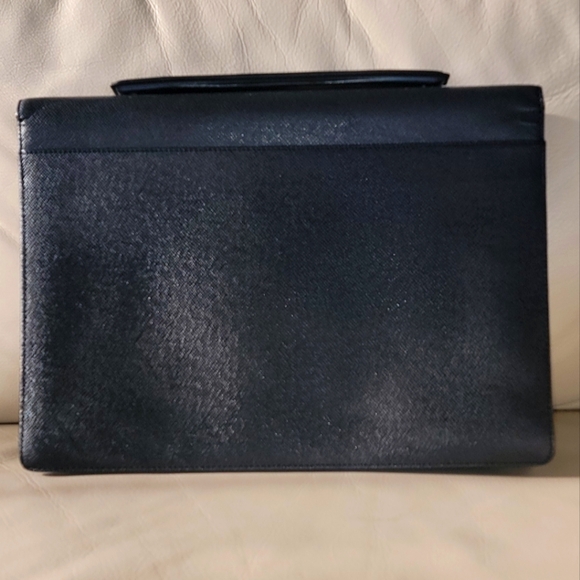 Louis Vuitton Angara Ardoise Taiga MB1023 Business Bag Leather - Picture 3 of 10